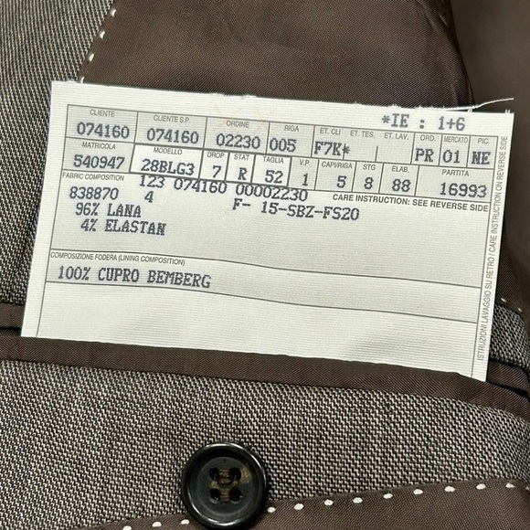 Ermenegildo Zegna Soft Gray Wool Blend Suit 52R / 42R - Picture 4 of 9